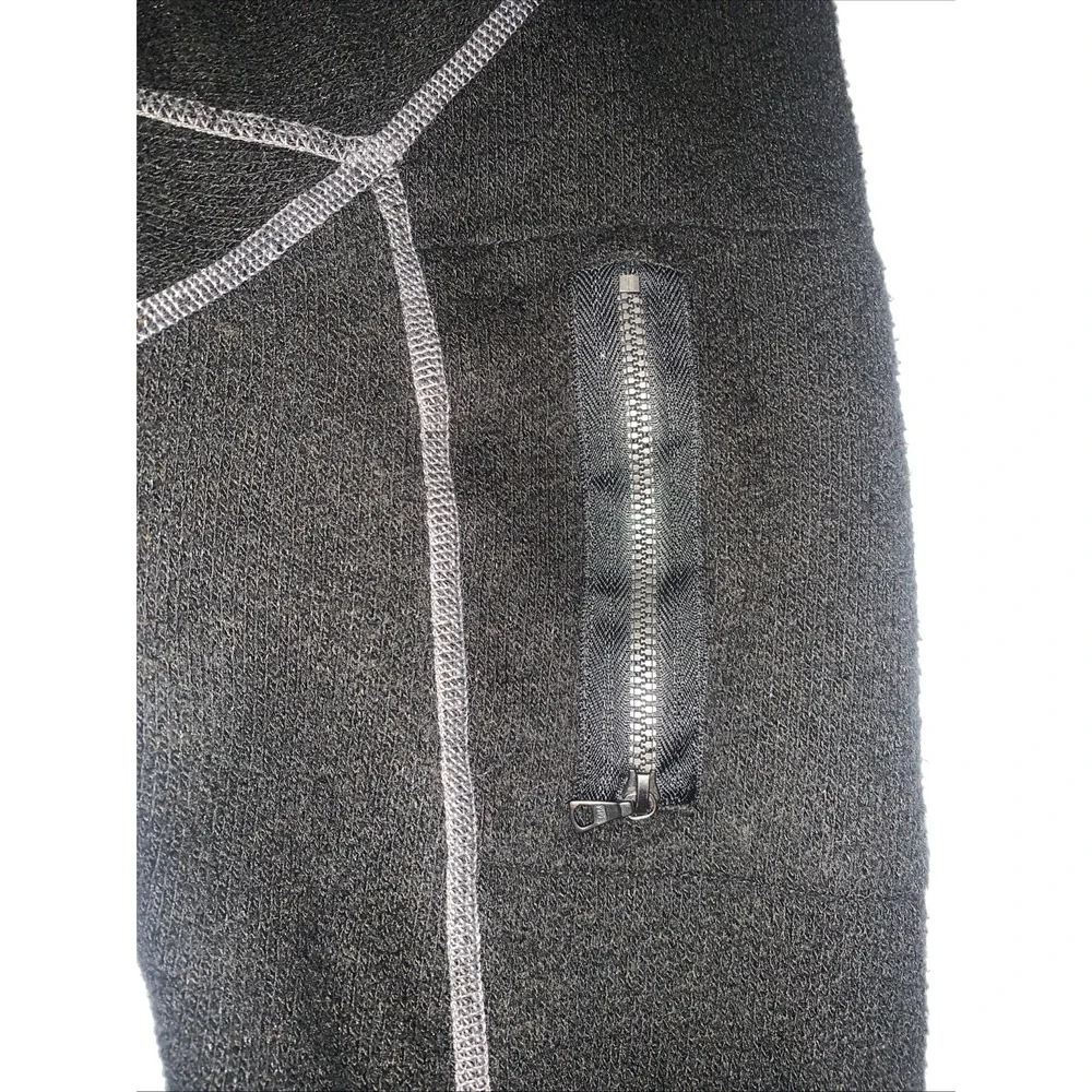 Kuhl Men's Alfpaca Full Zip Black Fleece Jacket Size Large Outdoor Hiking